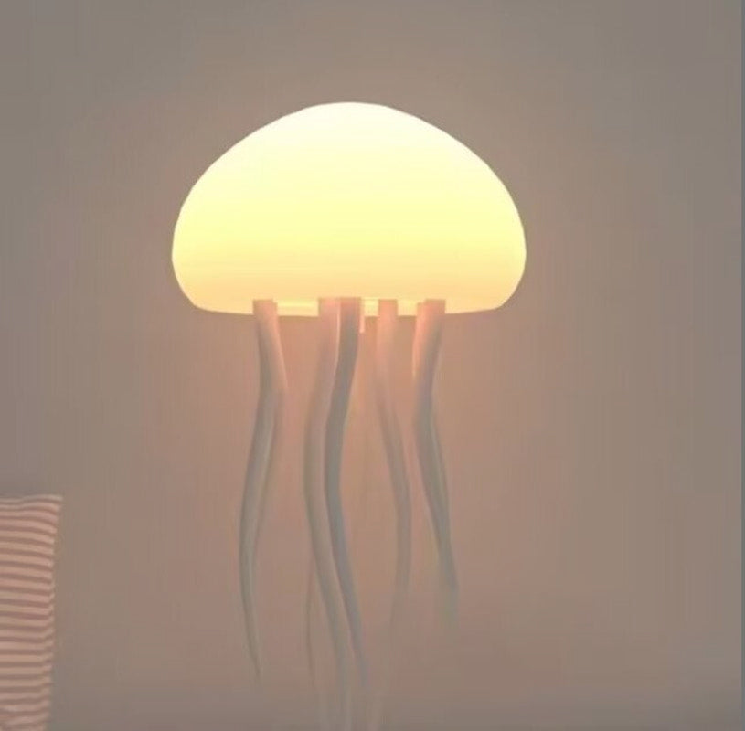 Jellyfish Pendant Light Voice Control Type-C Charge Cute Jellyfish Bedside Lamp